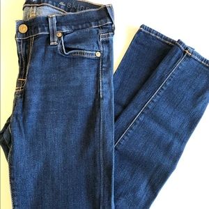 7 For All Mankind Skinny Jeans Size 25
